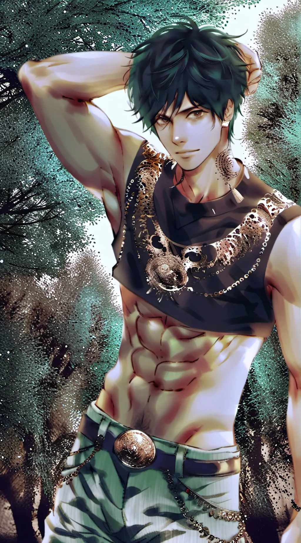 ai character: Leo background