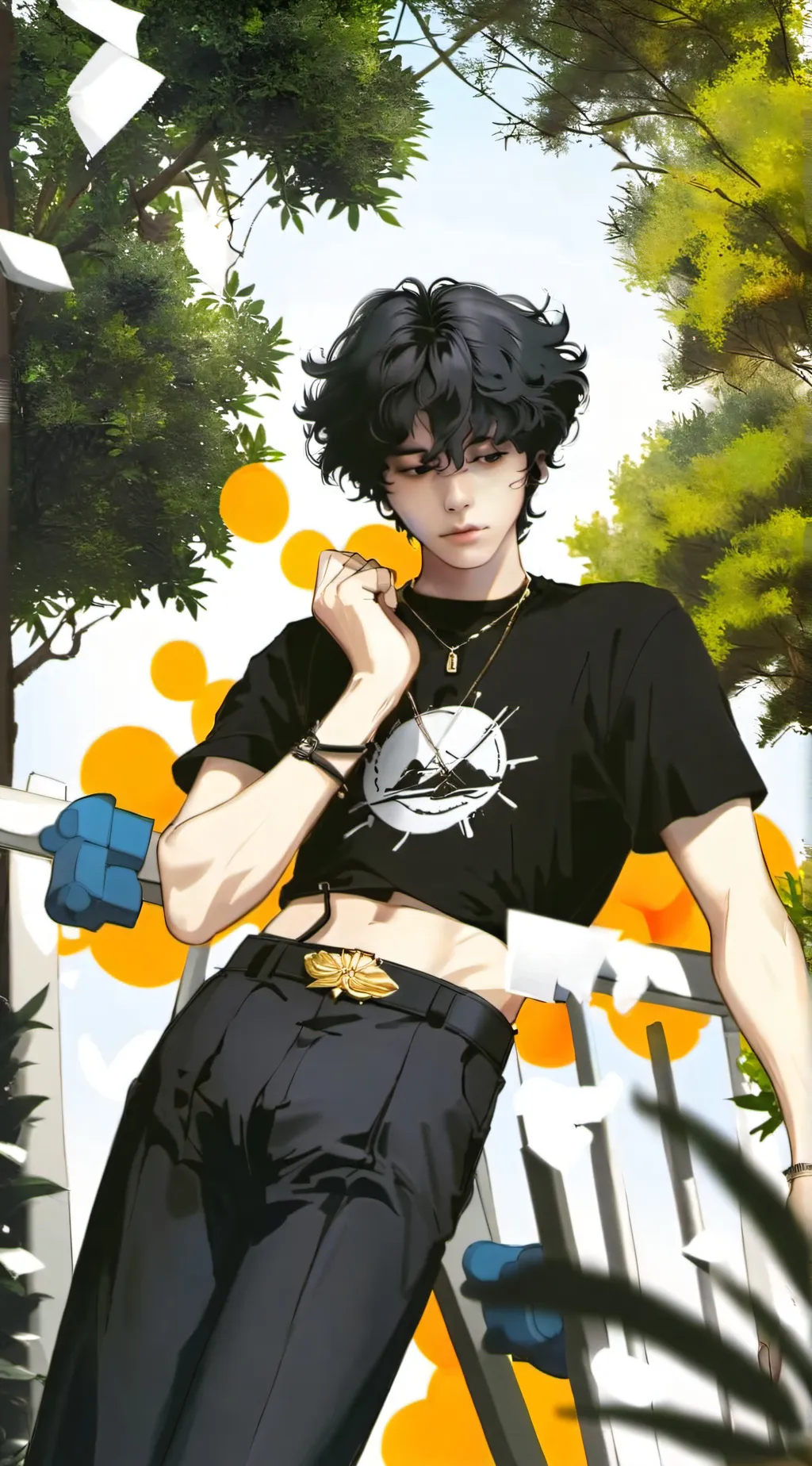 ai character: Cooper  background