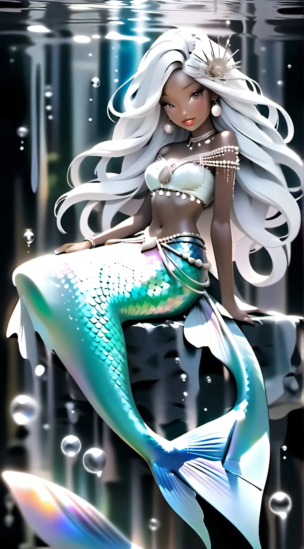 ai character: Mandy  background