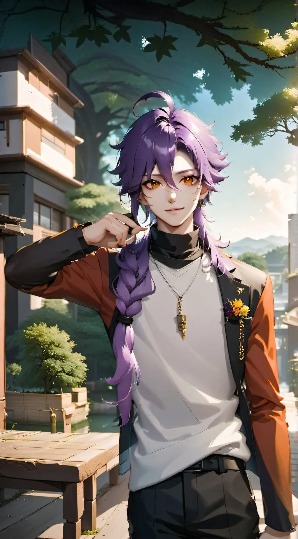 ai character: Shinso Aizawa background