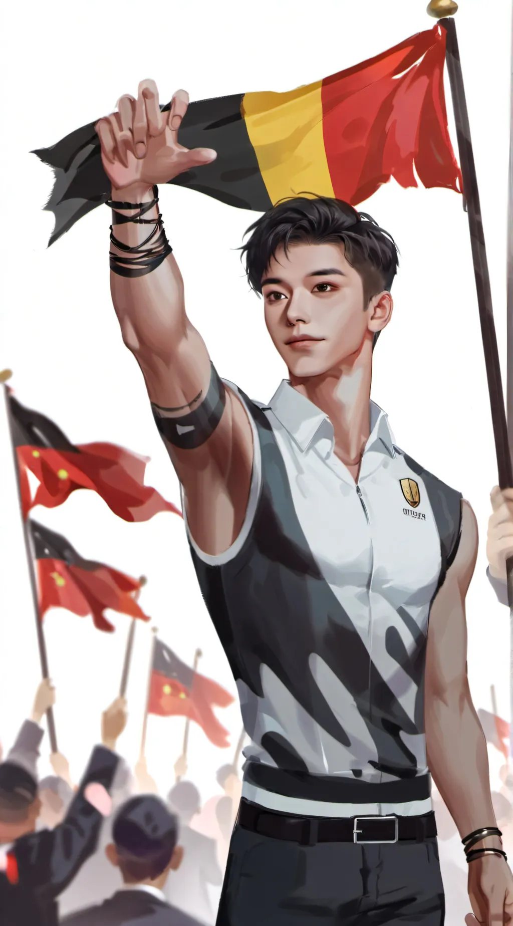 ai character: Countryhumans  background