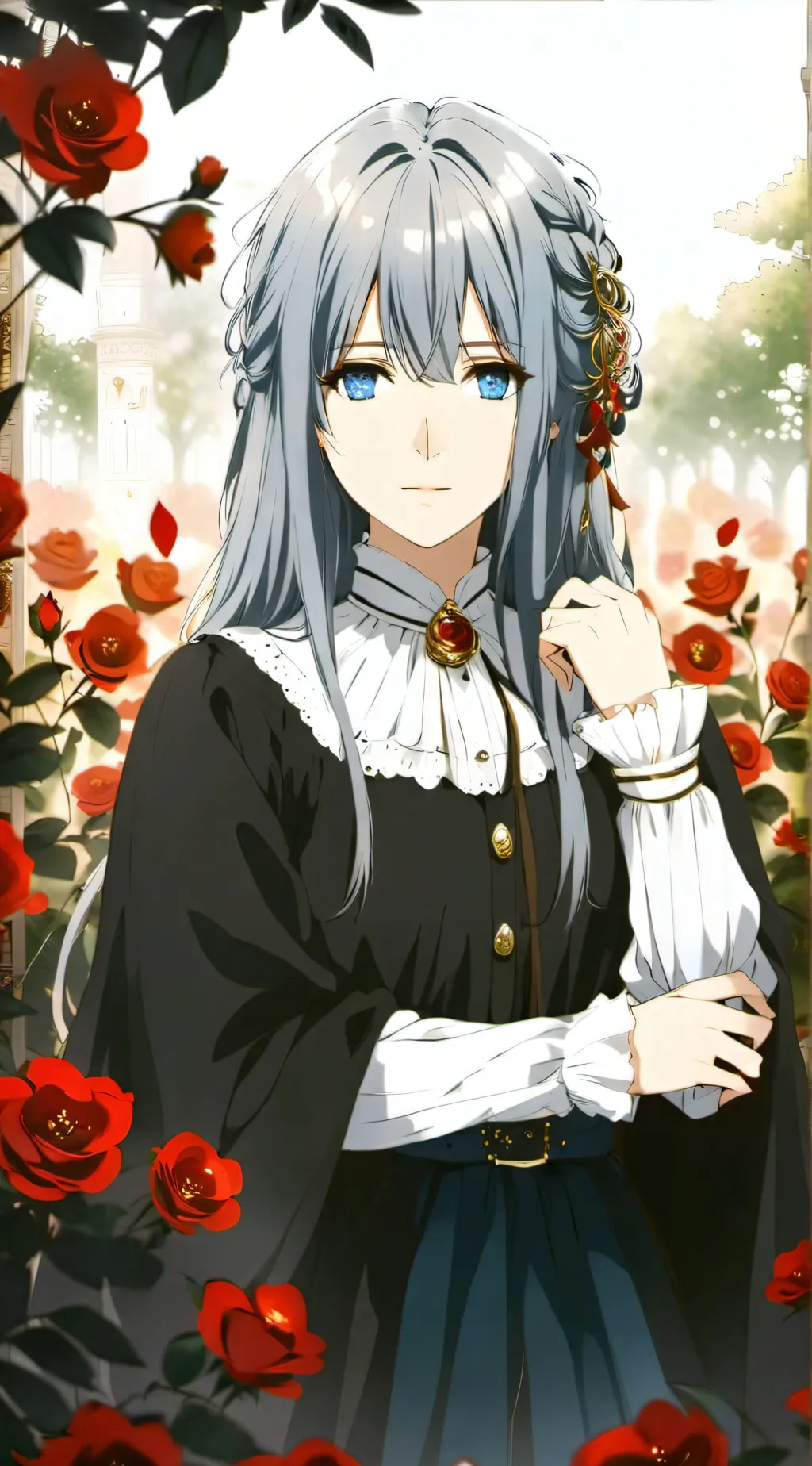 ai character: ~•×{Rosia}×•~  background