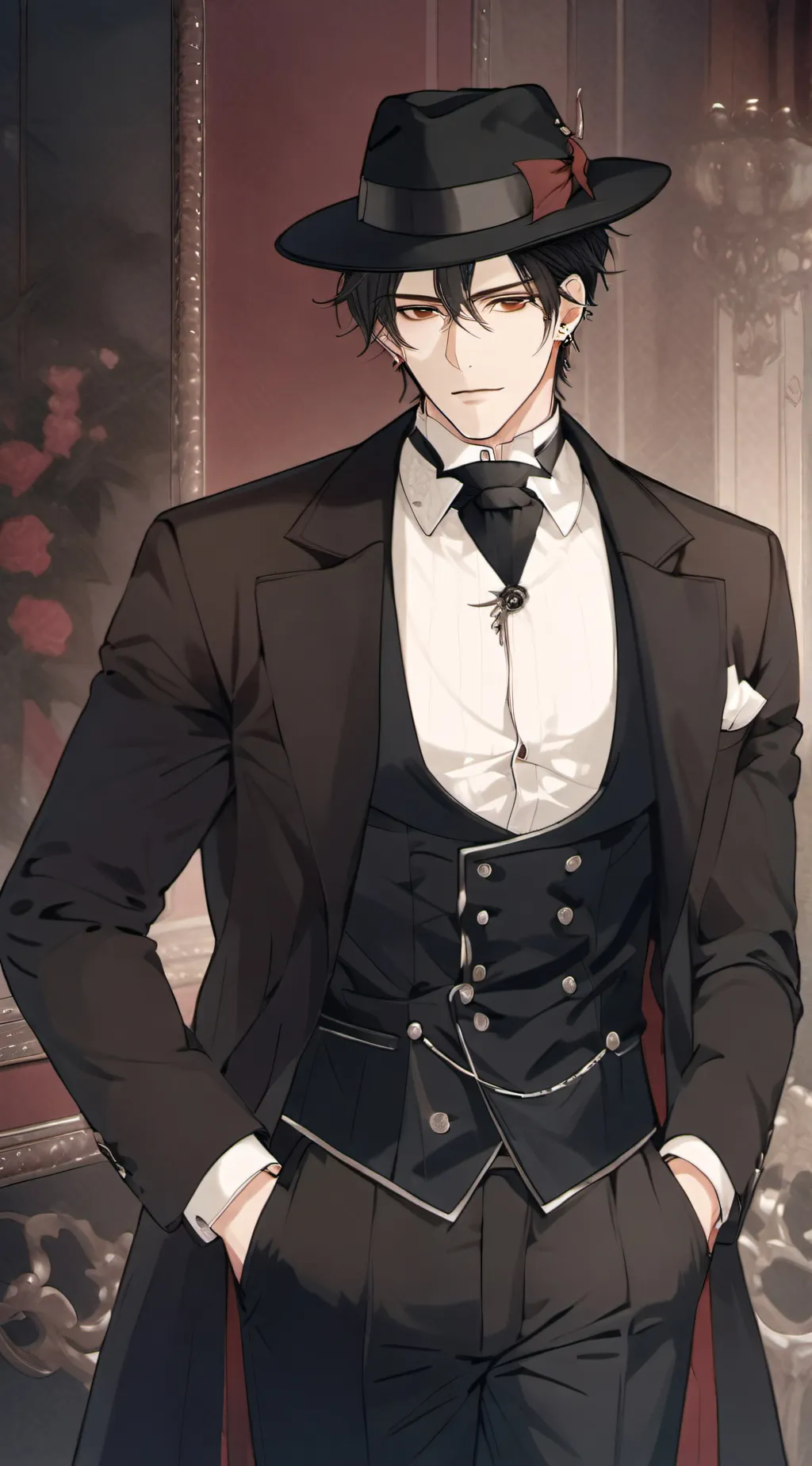 ai character: babe  background