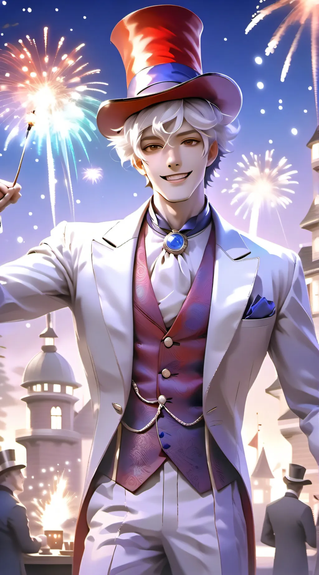 ai character: Chris  background