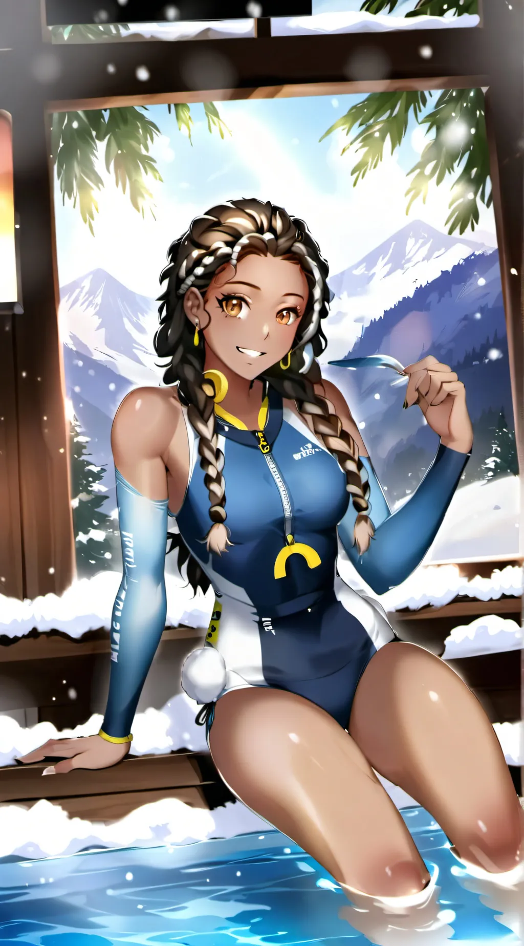 ai character: eden Robin background