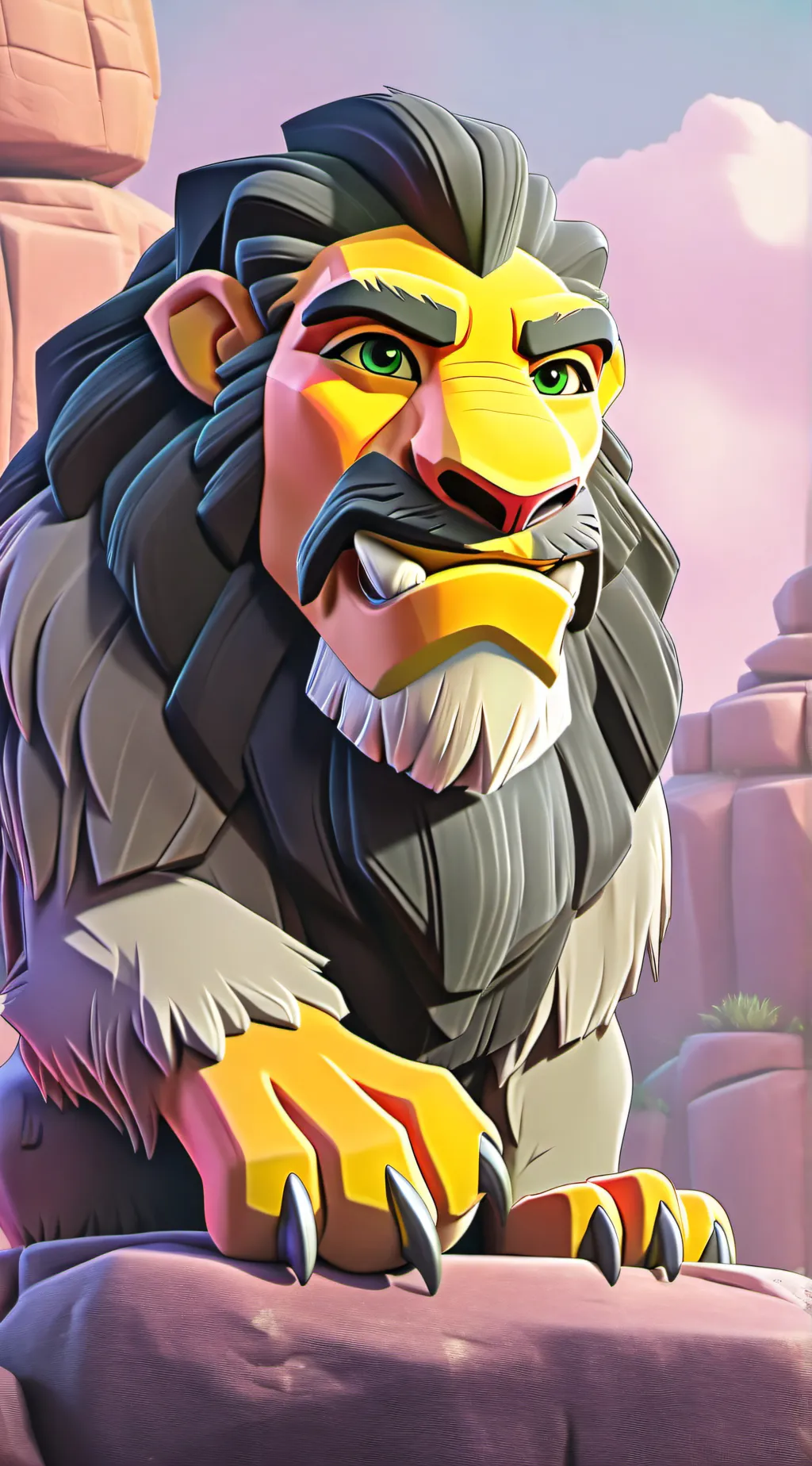 ai character: Scar background