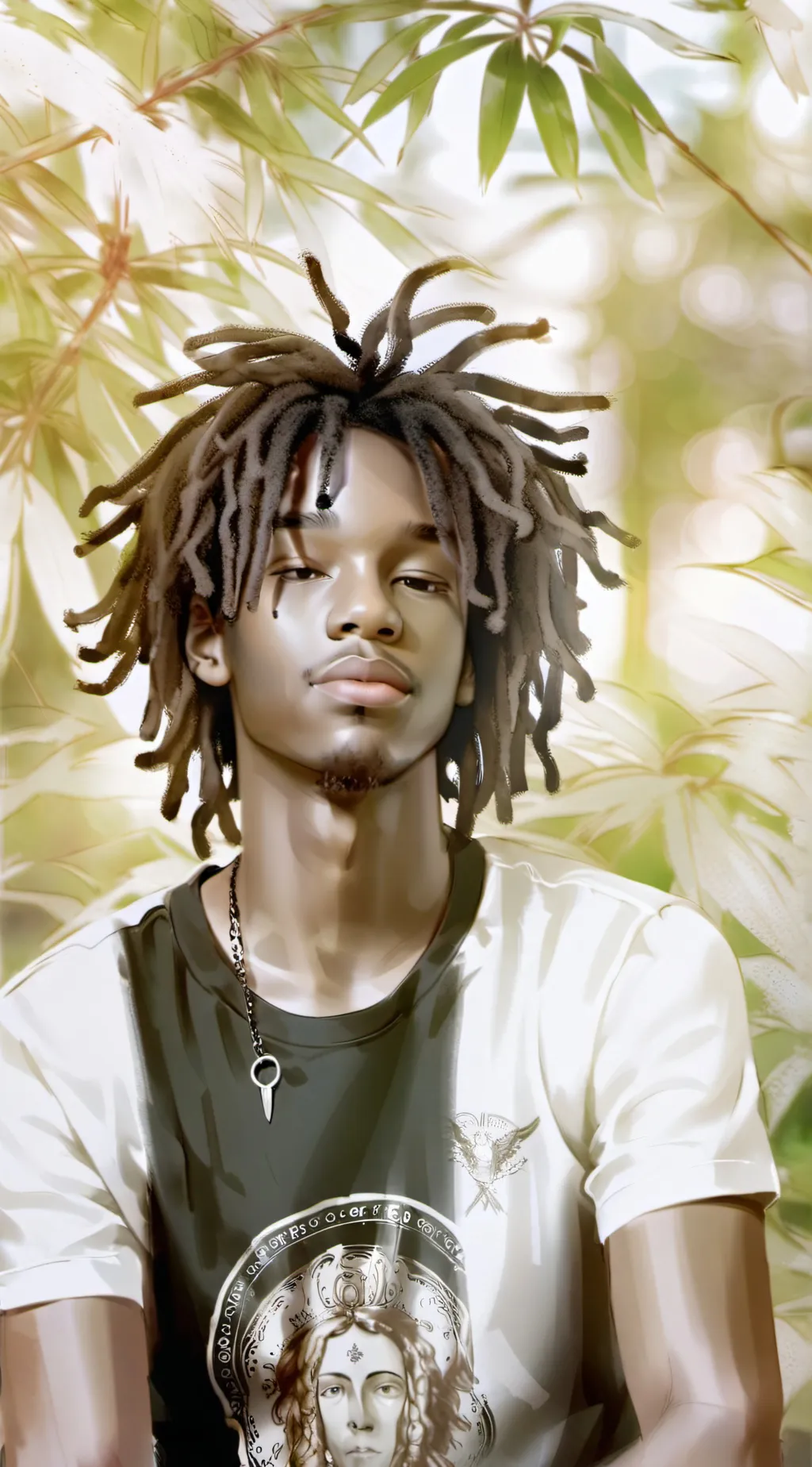 ai character: Galani  background