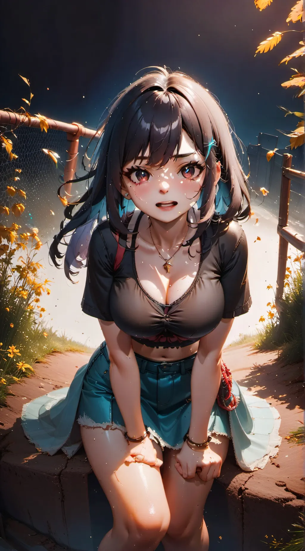 ai character: Sasha background