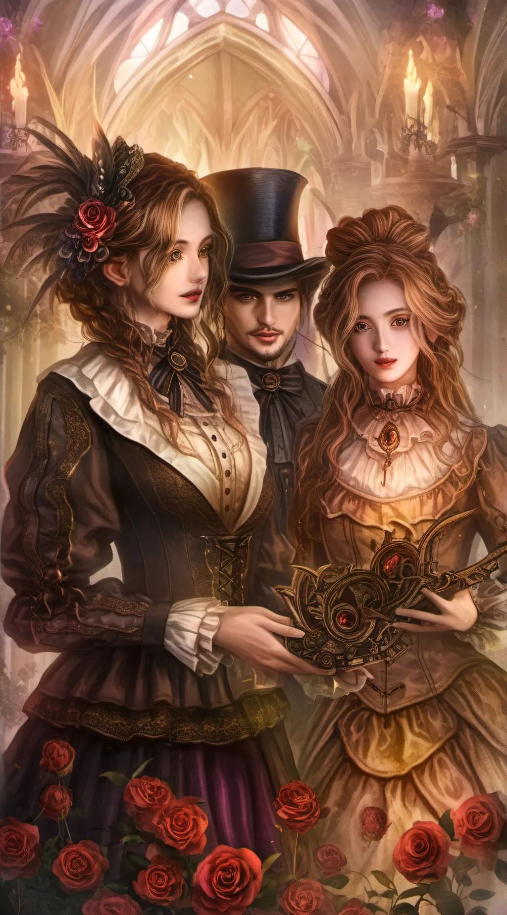 ai character: Mara und Luis  background