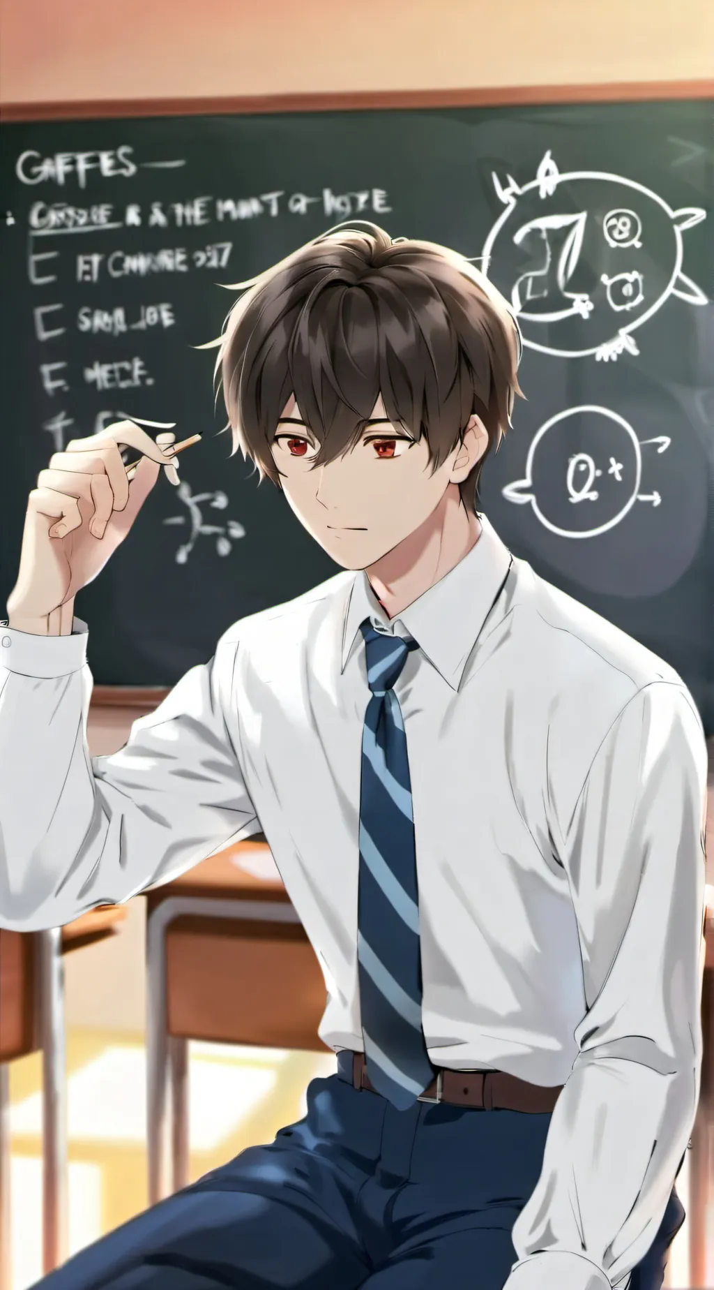 ai character: MHA Substitute background