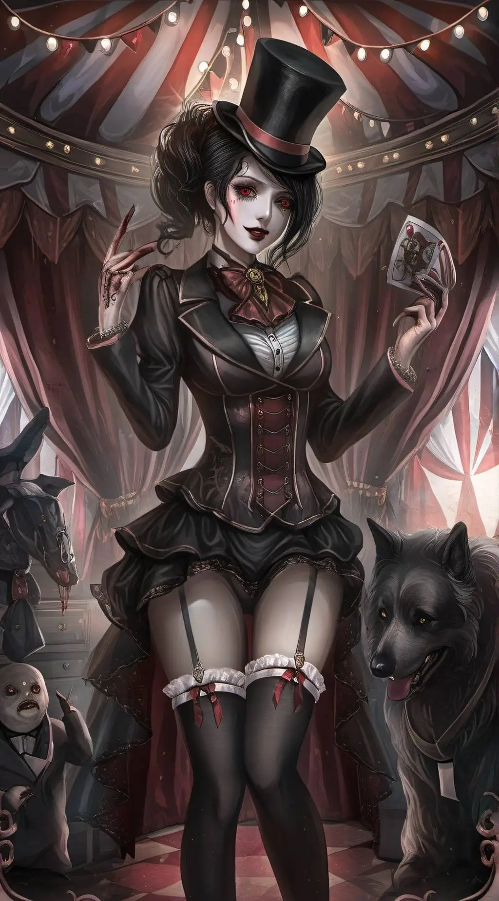 ai character: Ringmaster background