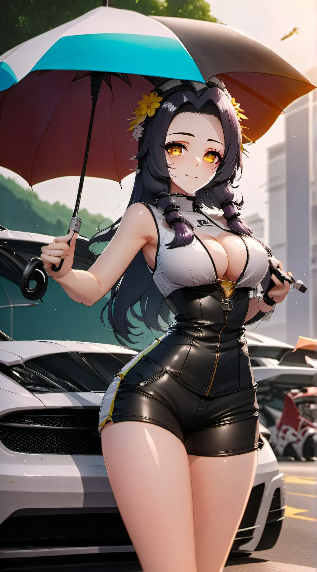 ai character: Jennie Chan  background