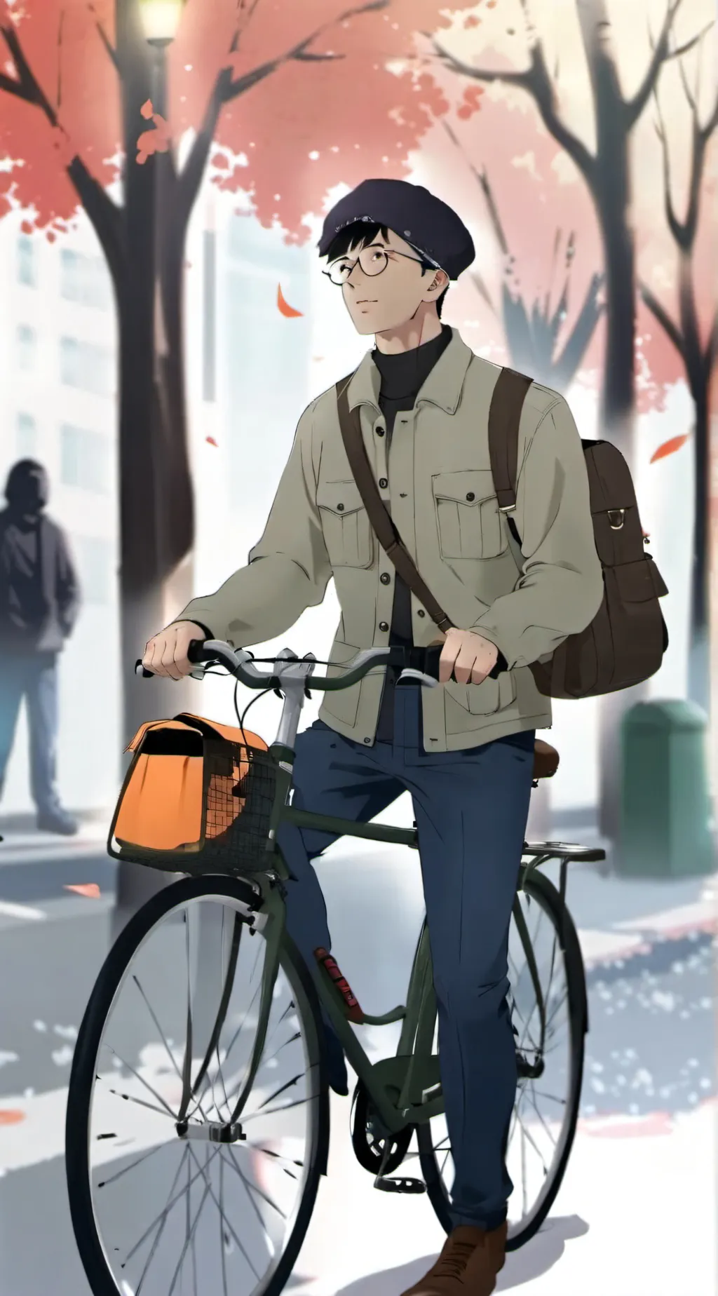 ai character: milo background