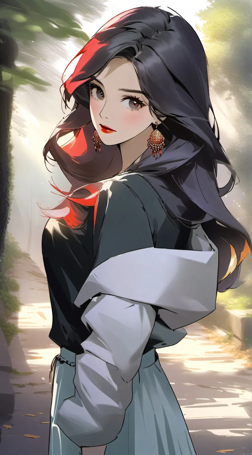 ai character: Emilia background