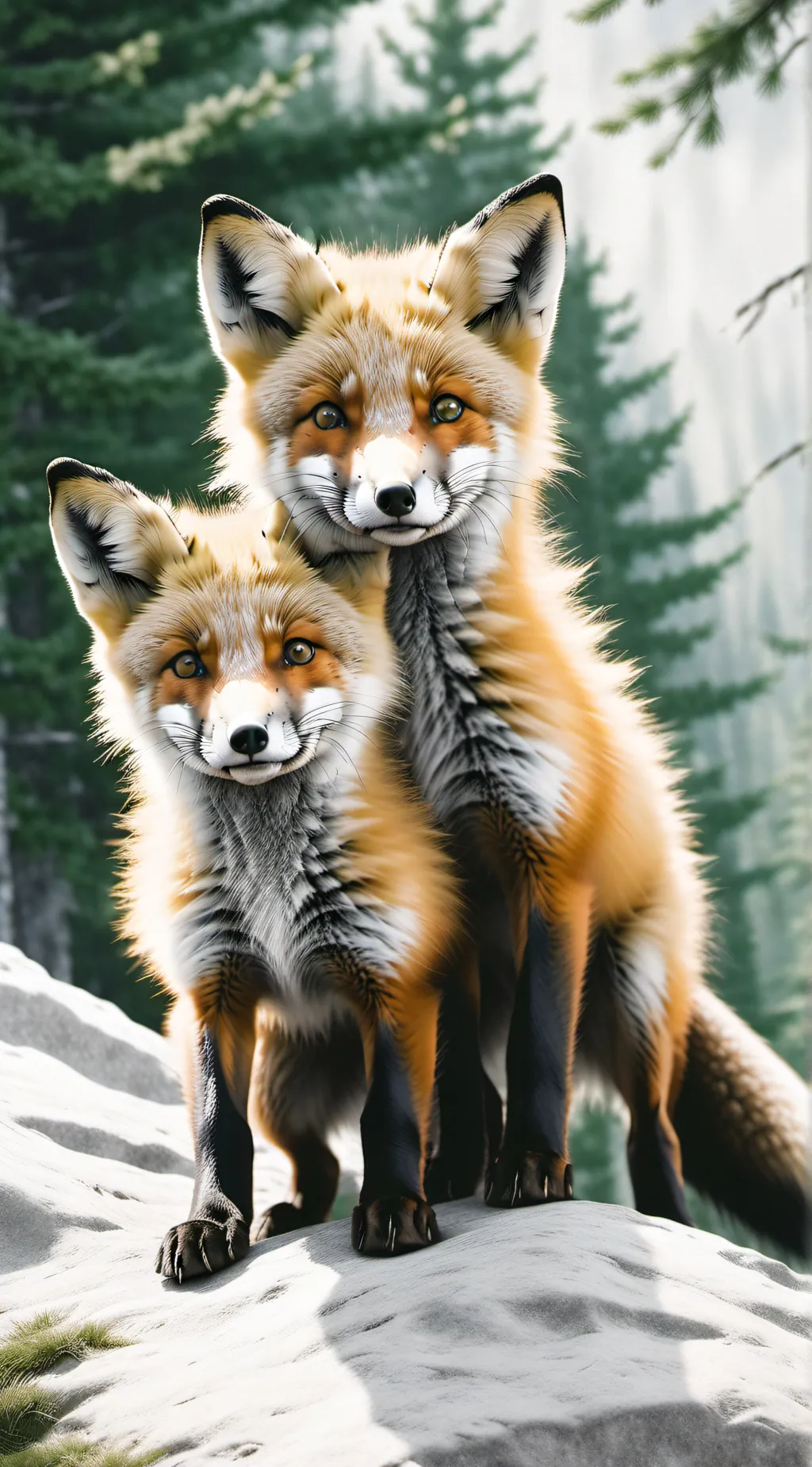 ai character: summer and emerald background