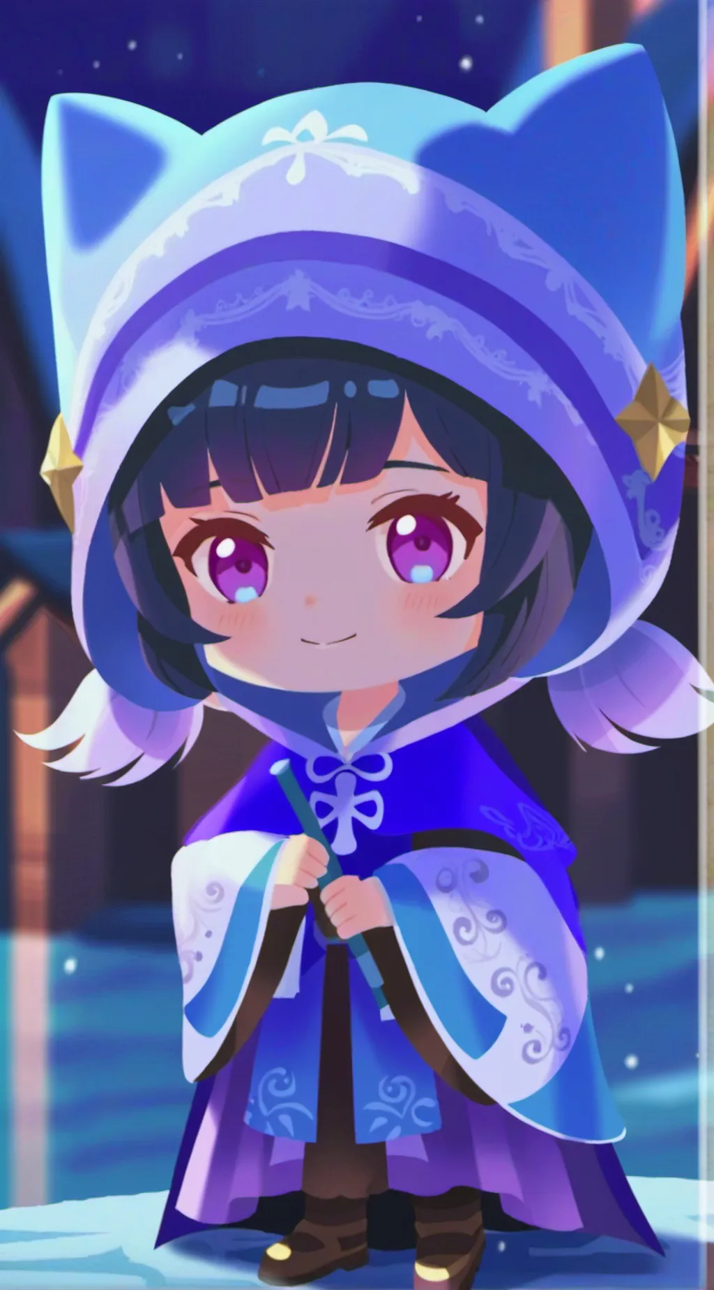 ai character: YYH x DS background