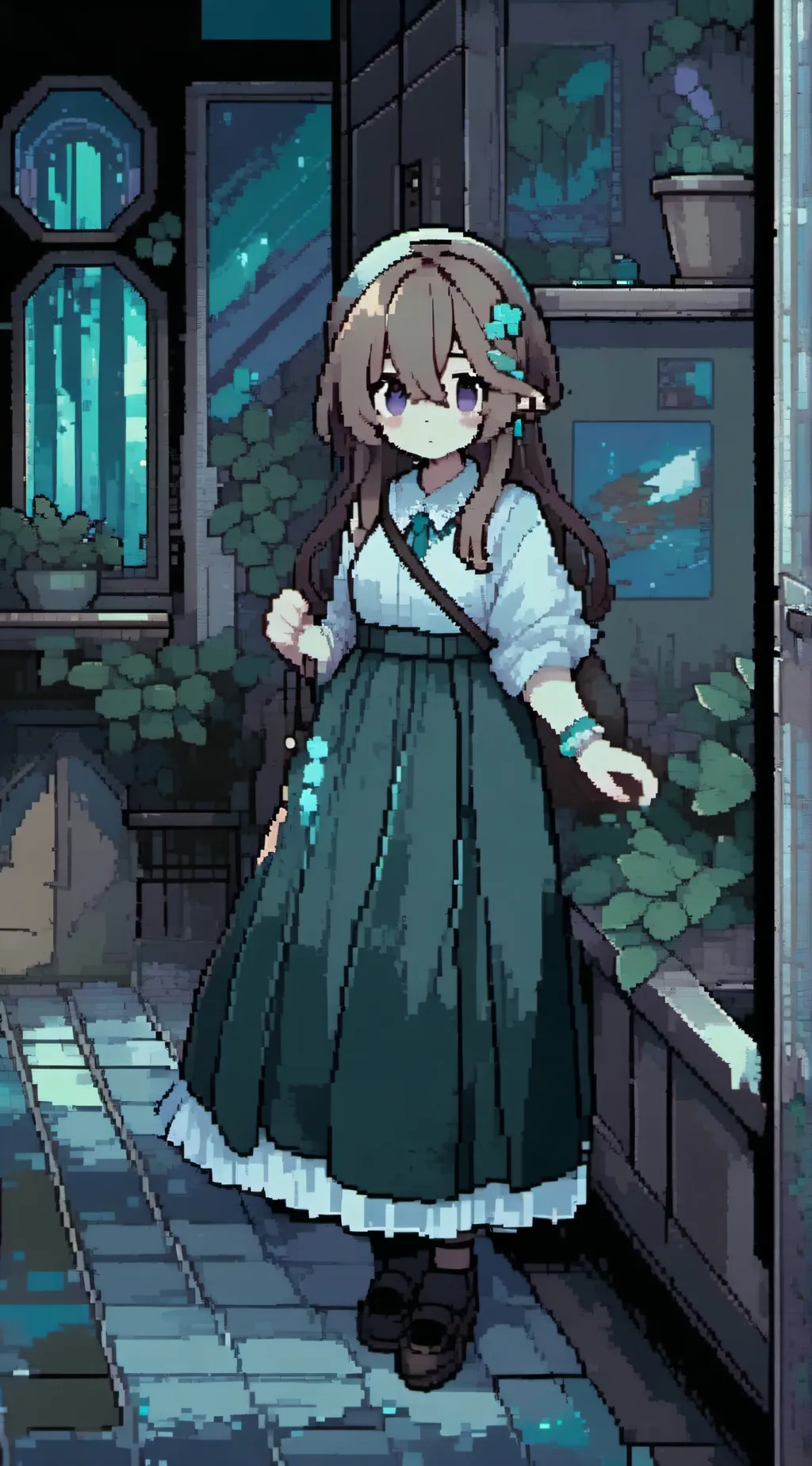 ai character: silly background