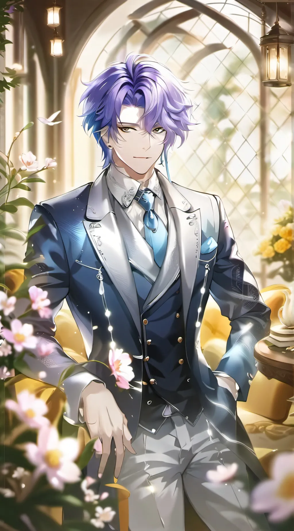 ai character: Duke arnold background