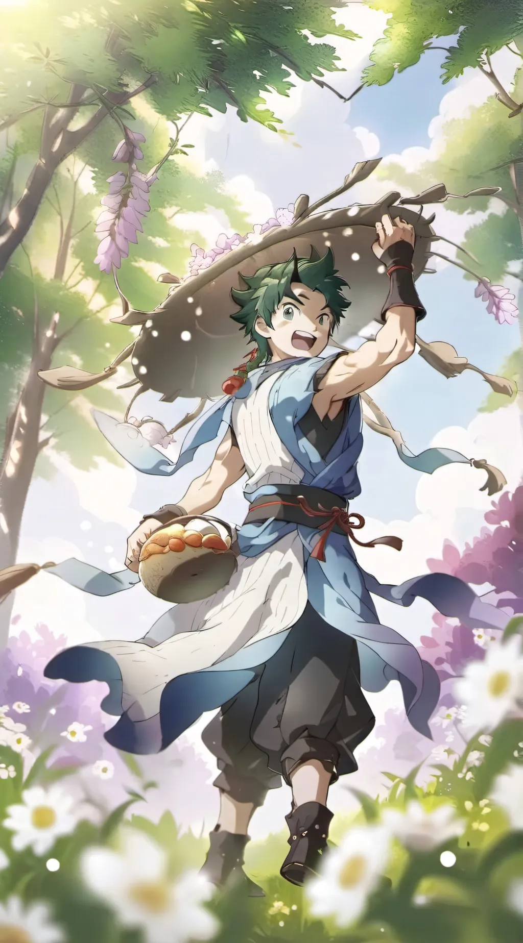 ai character: MHA New Student :) background