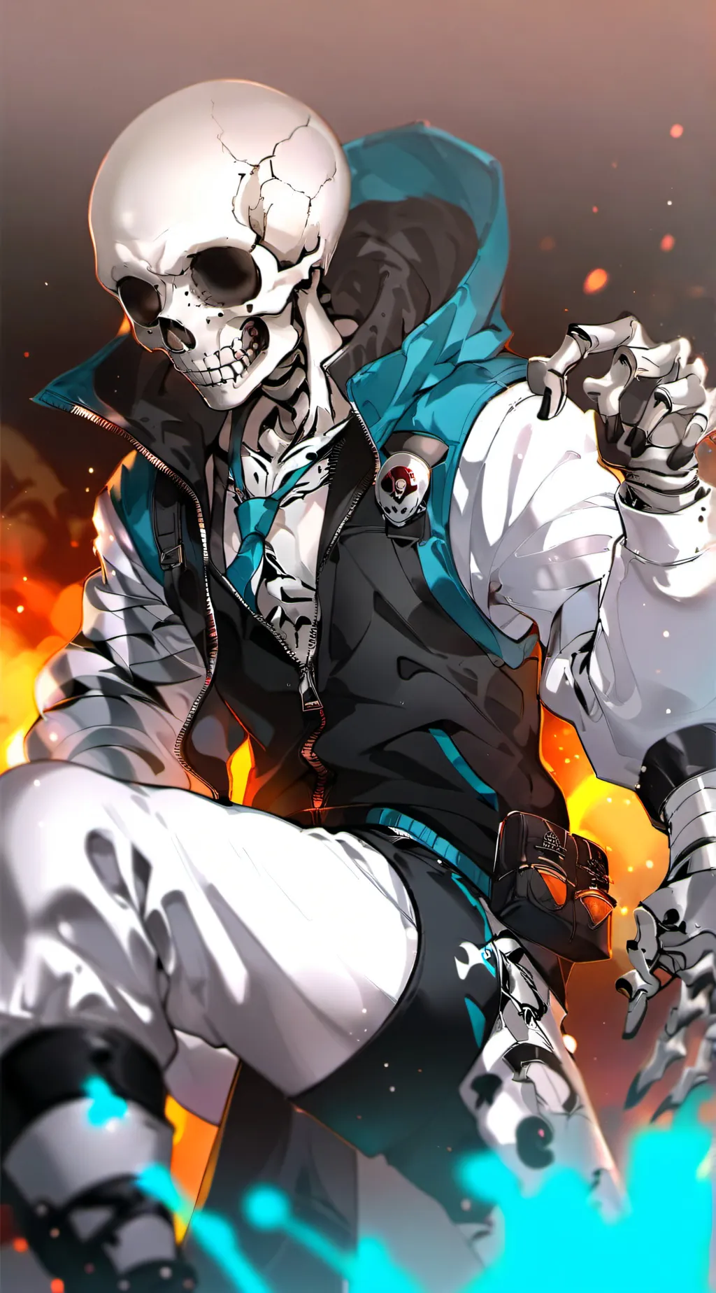 ai character: ☆SANS☆ background