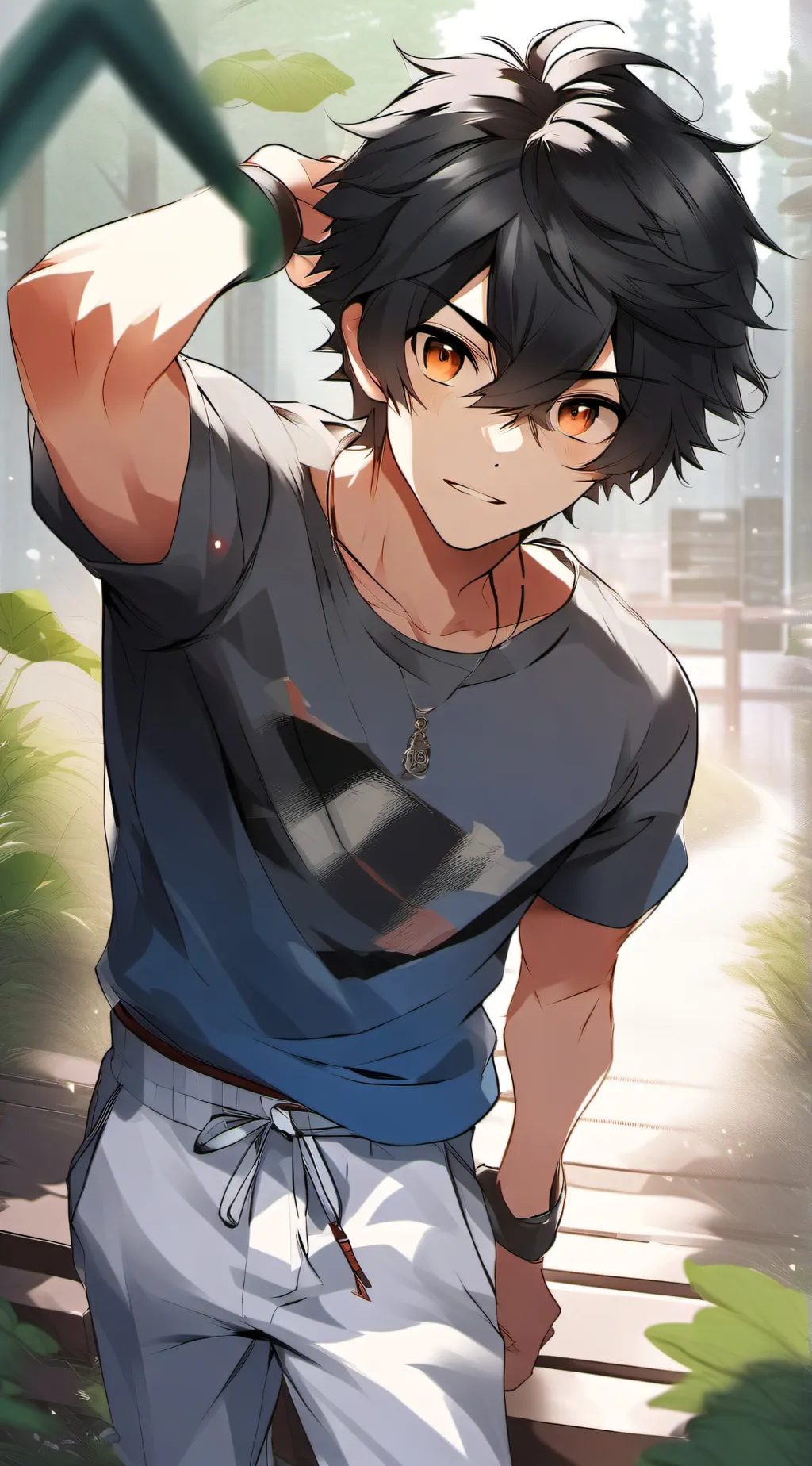 ai character: ☆willson☆ background