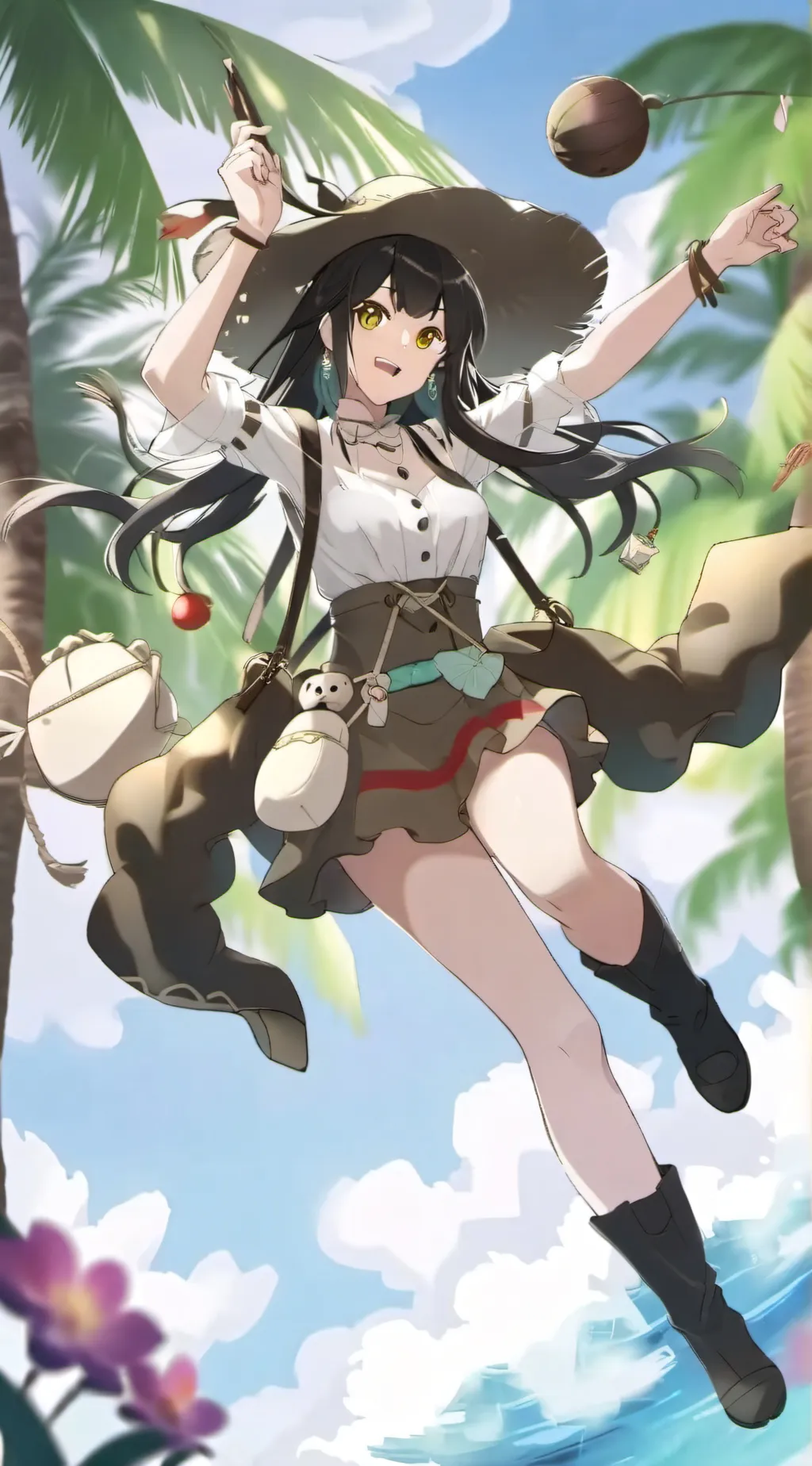 ai character: mari background