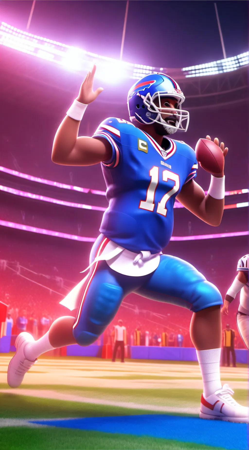 ai character: Josh Allen background