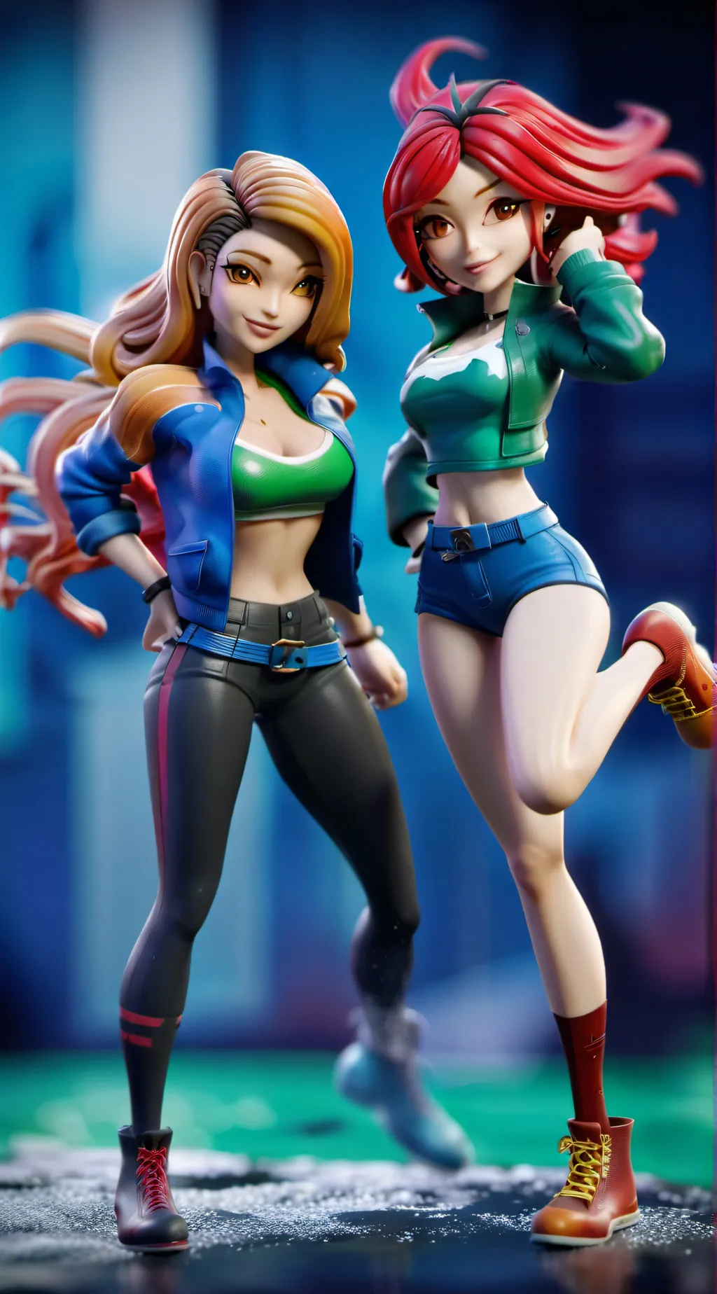 ai character: mia and sam background