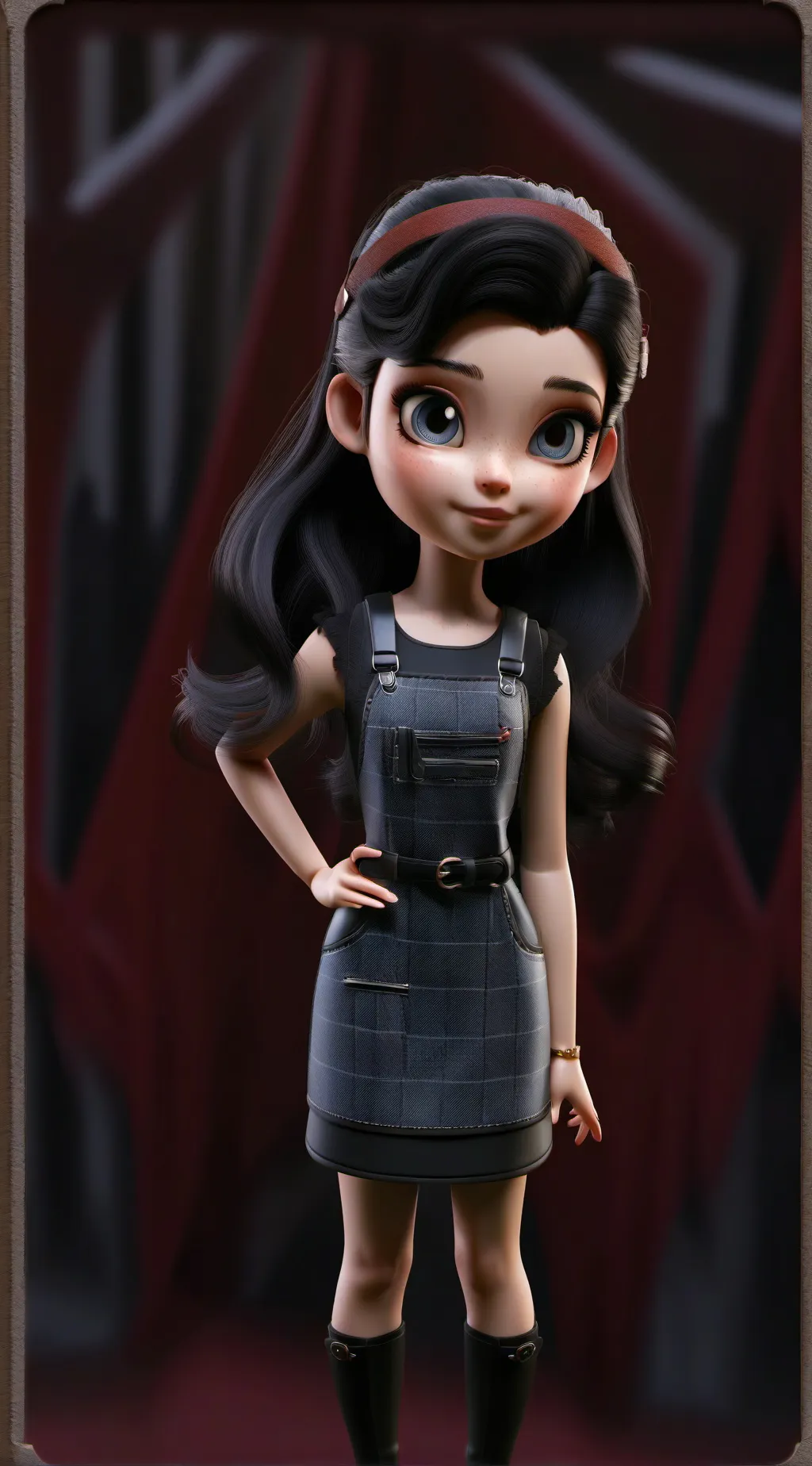 ai character: All my talkies  background