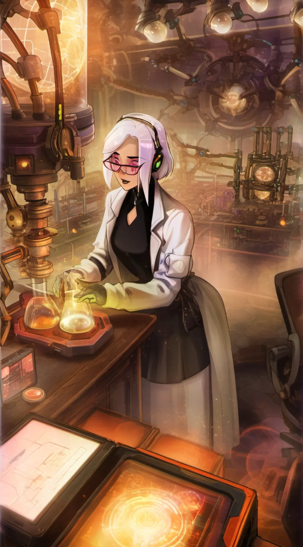 ai character: HH background