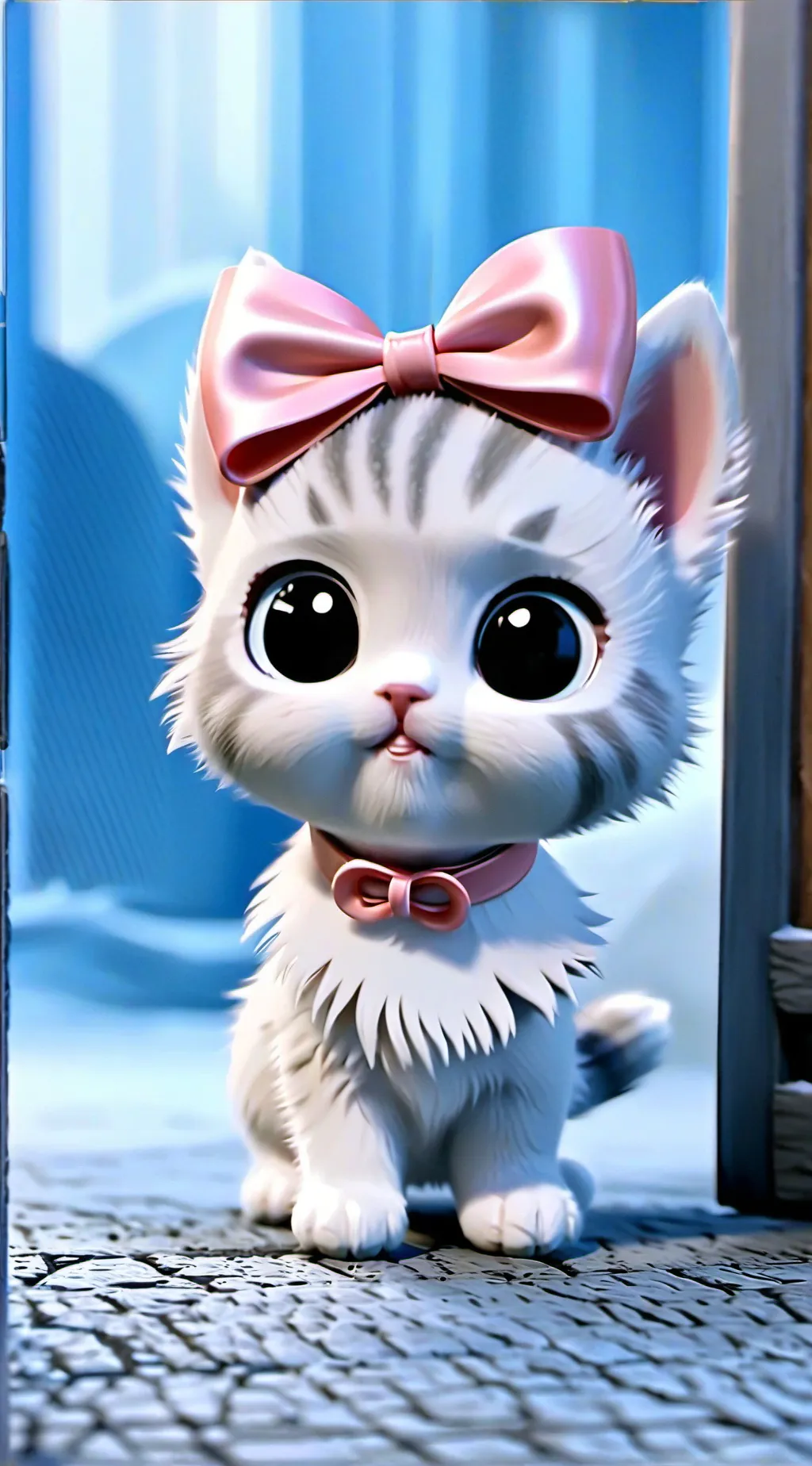 ai character: A fucking cat background