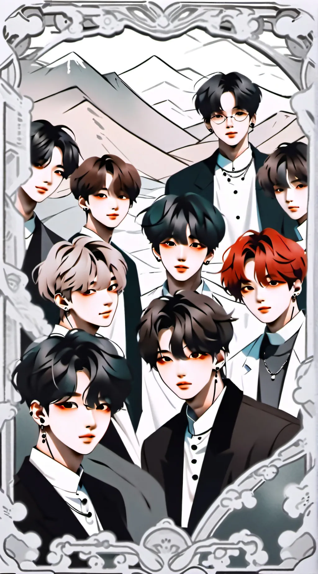 ai character: Start kids background