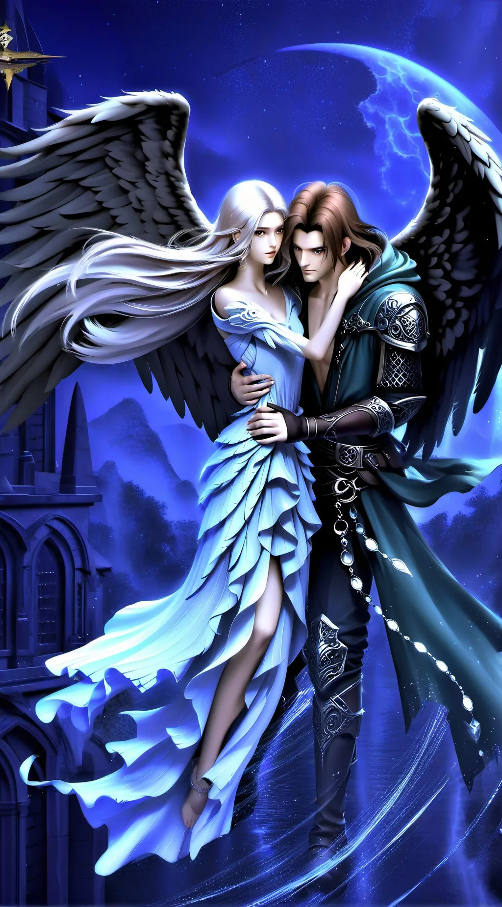 ai character: Aurora background