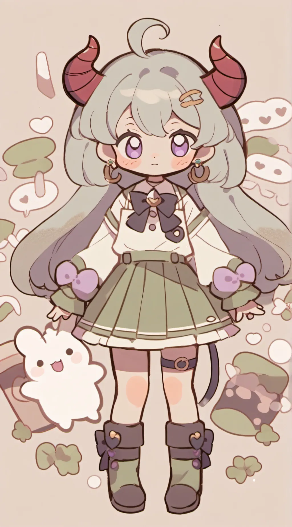 ai character: Miko background