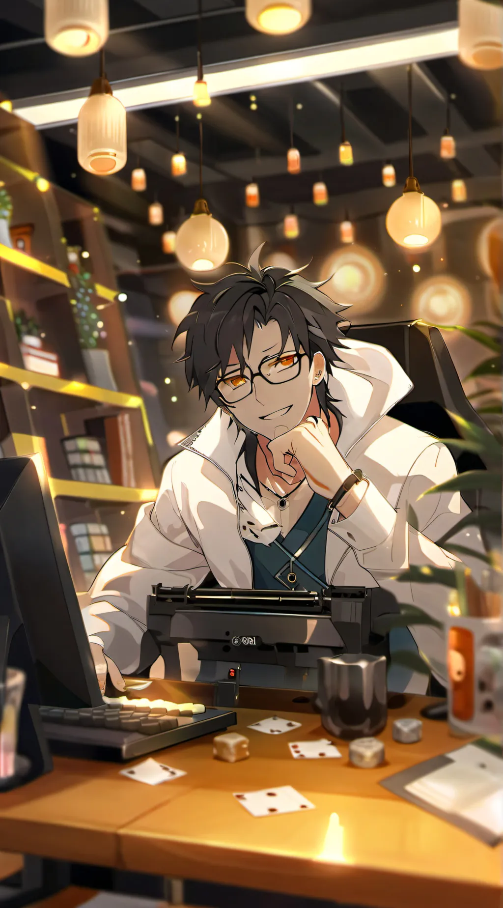 ai character: Alex  background