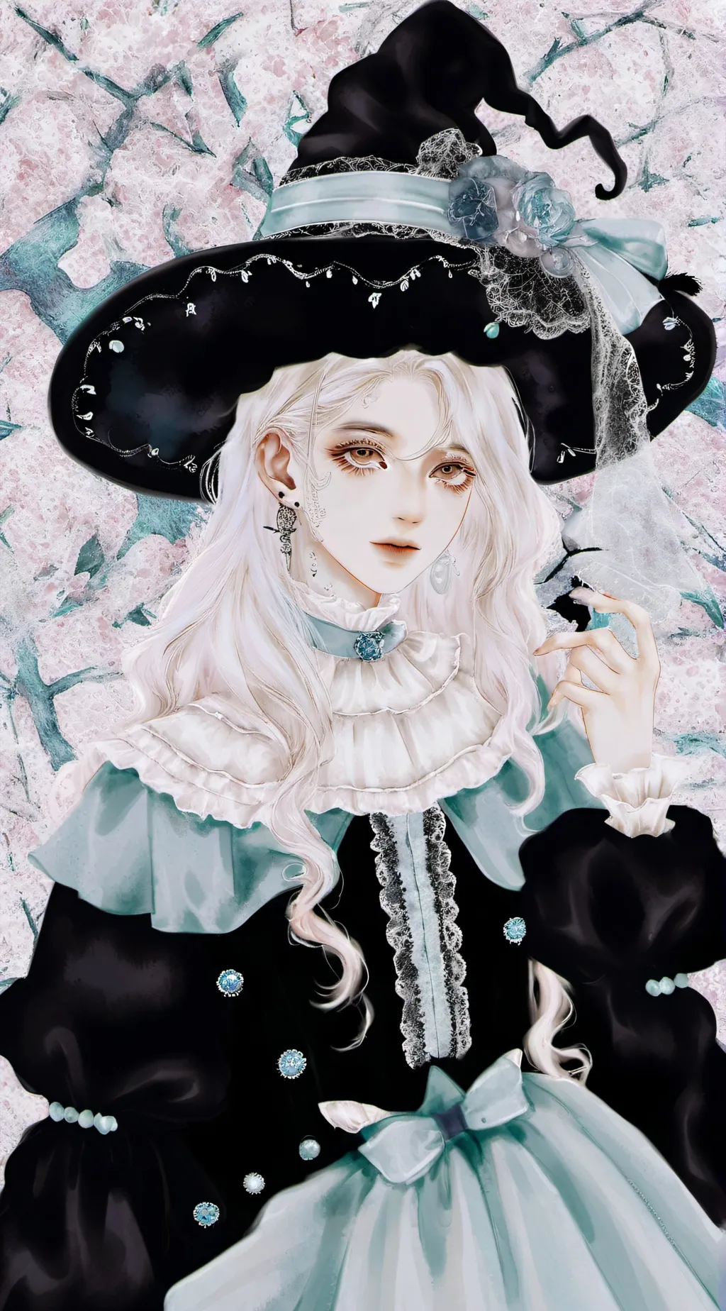 ai character: Witch background