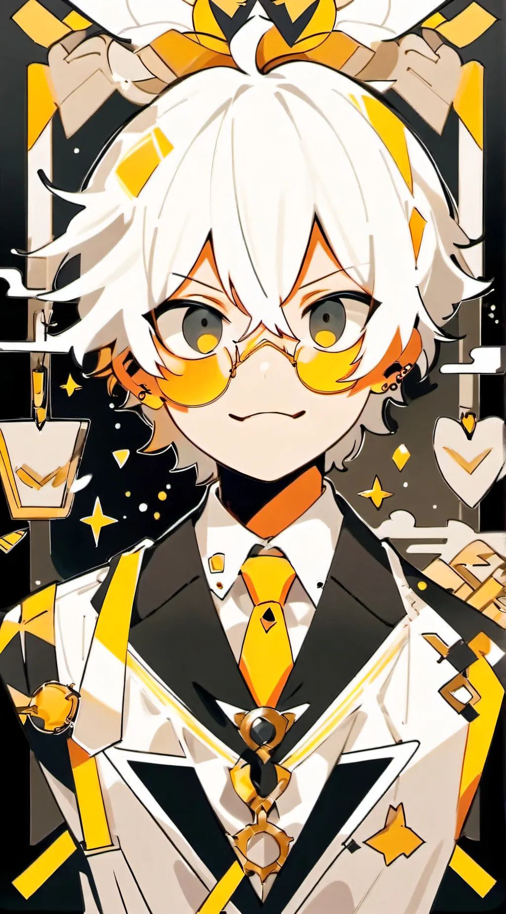 ai character: mha background