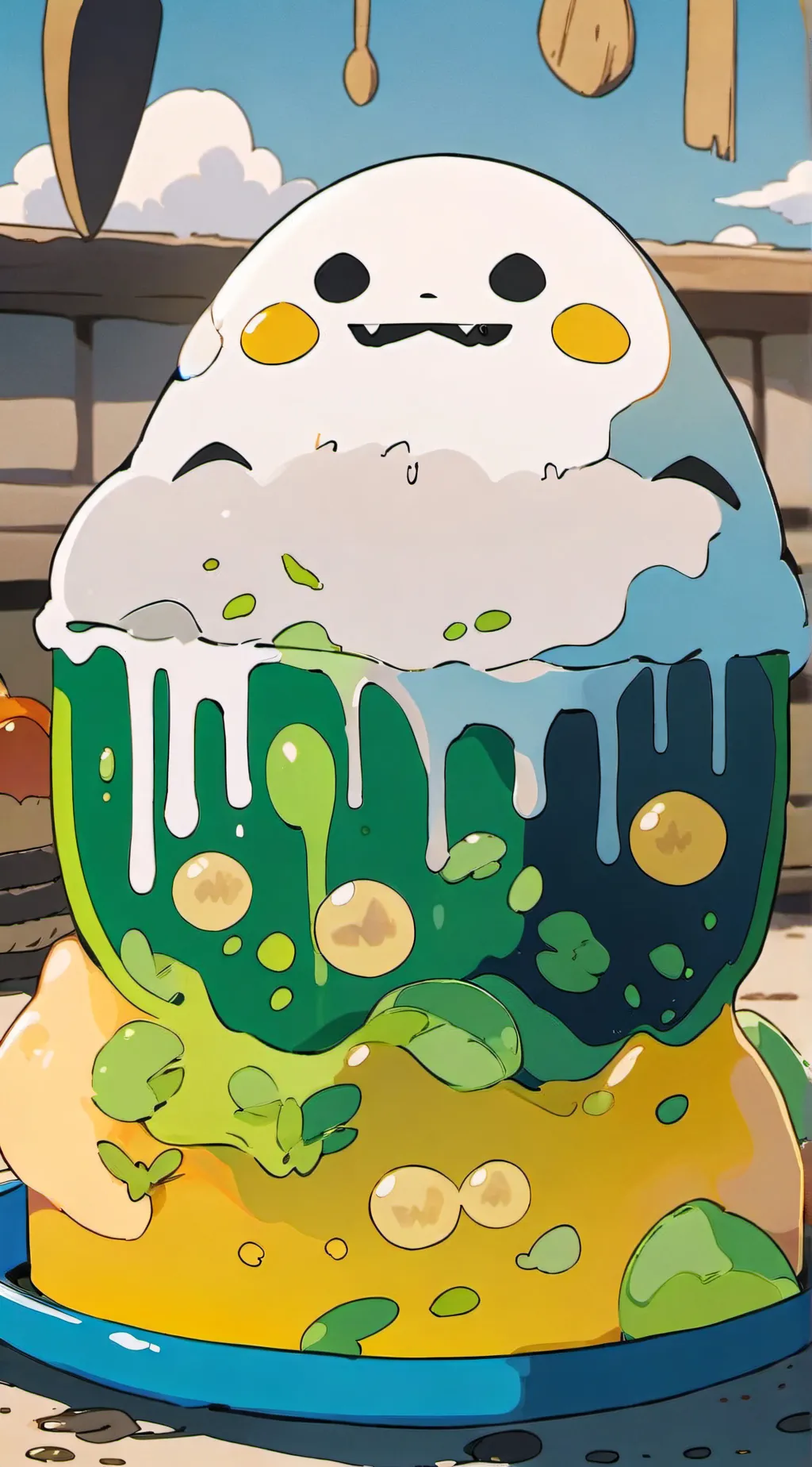 ai character: Roblox story background