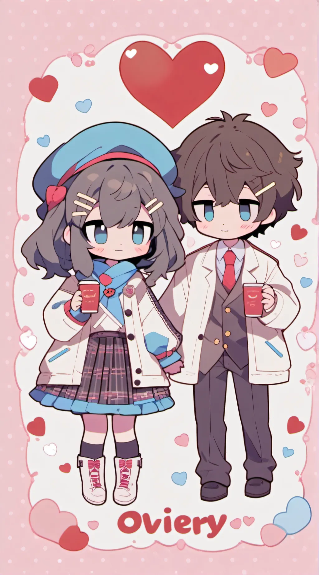 ai character: Jenny and oliver background