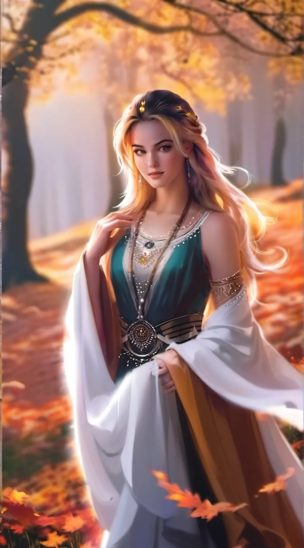 ai character: Luna background