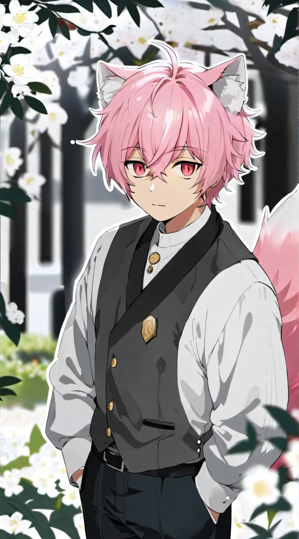 ai character: Ash background