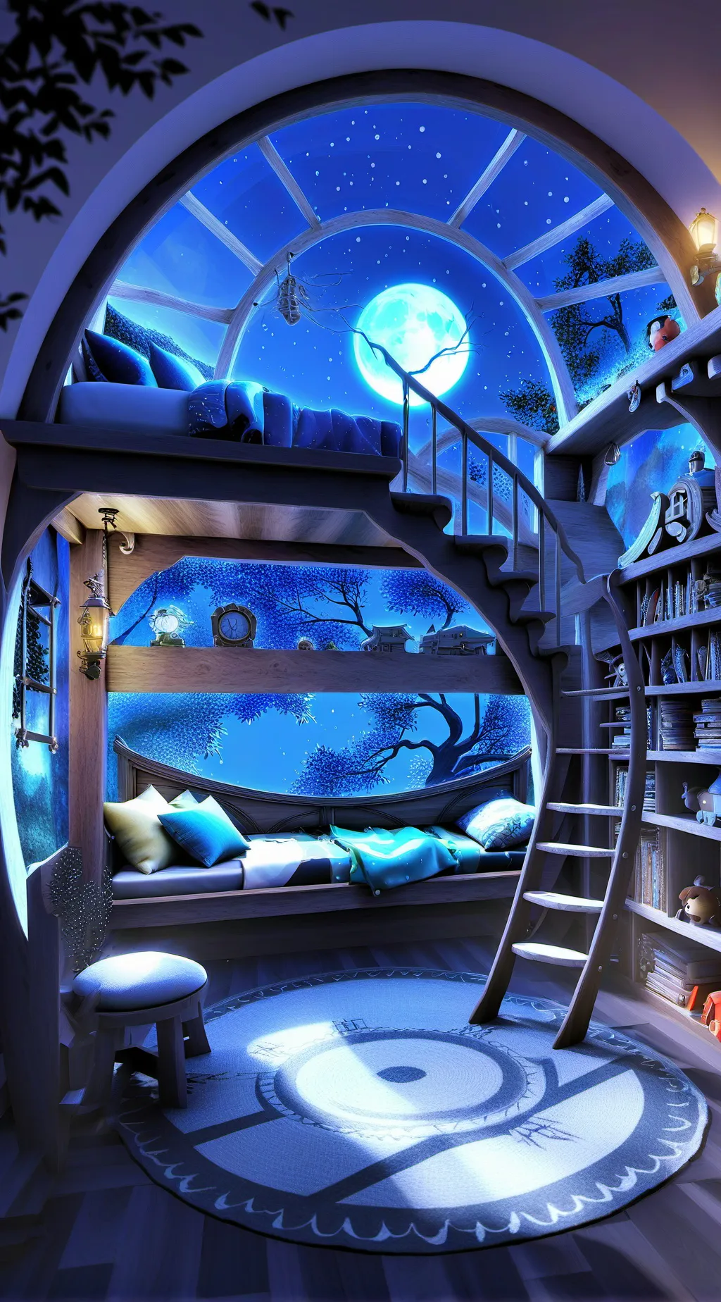 ai character: The playhouse RPG background