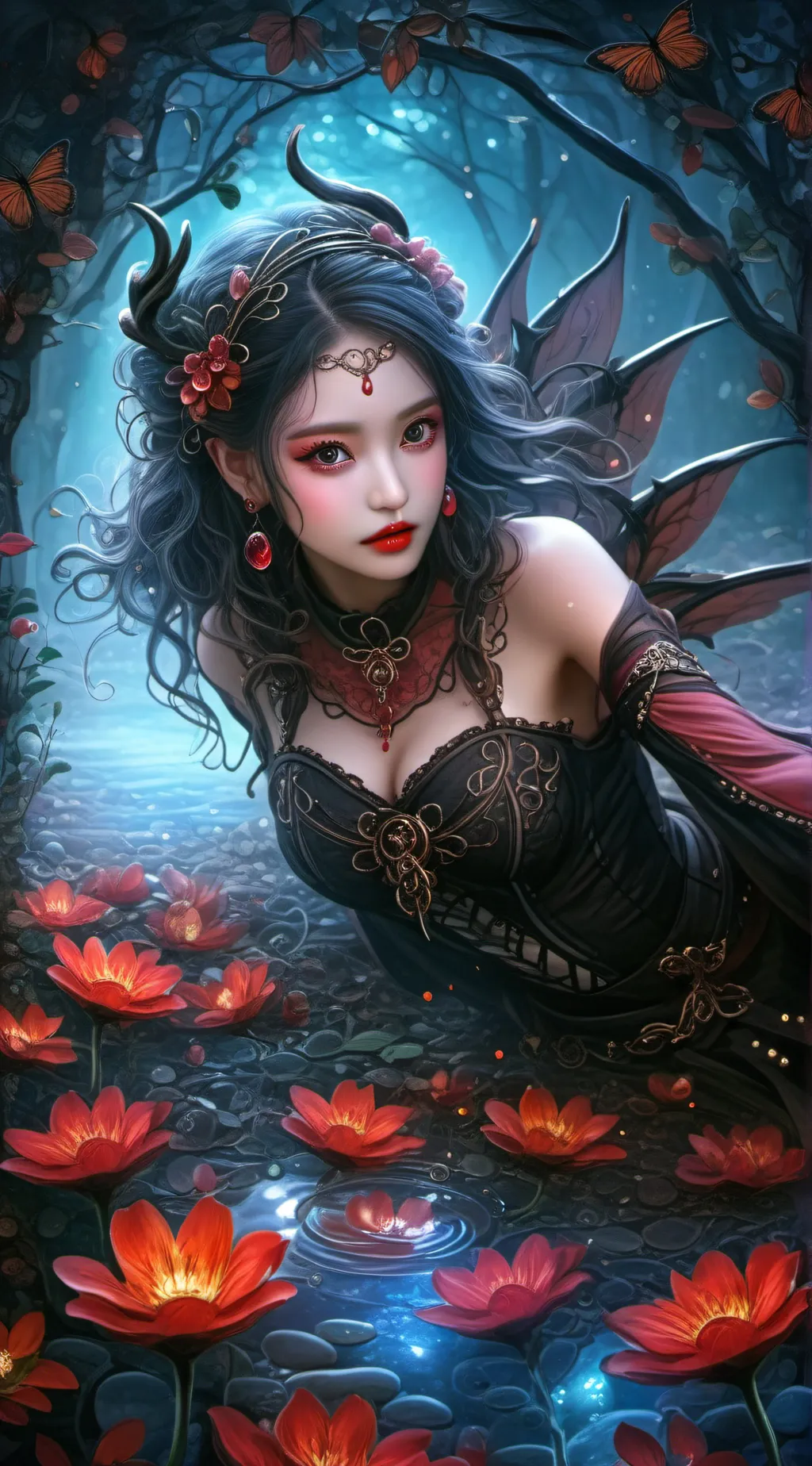 ai character: Lila background