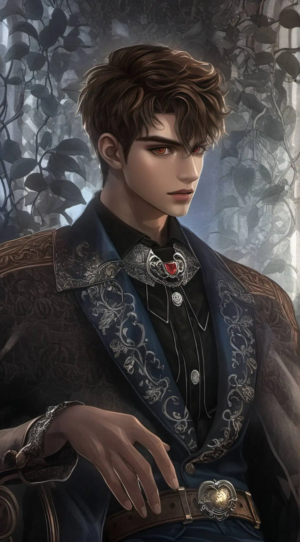 ai character: Aaron background