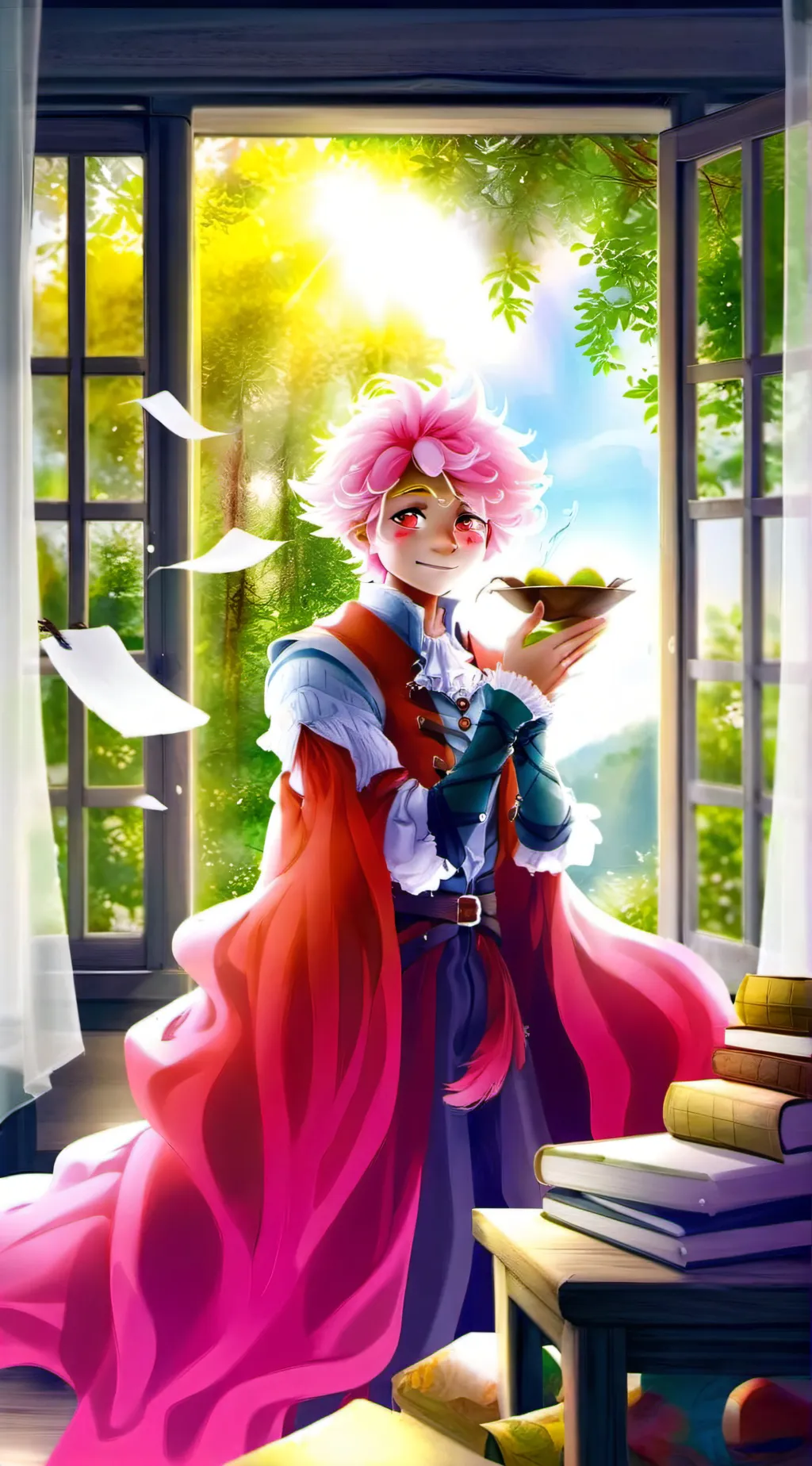 ai character: Trolls 3 background