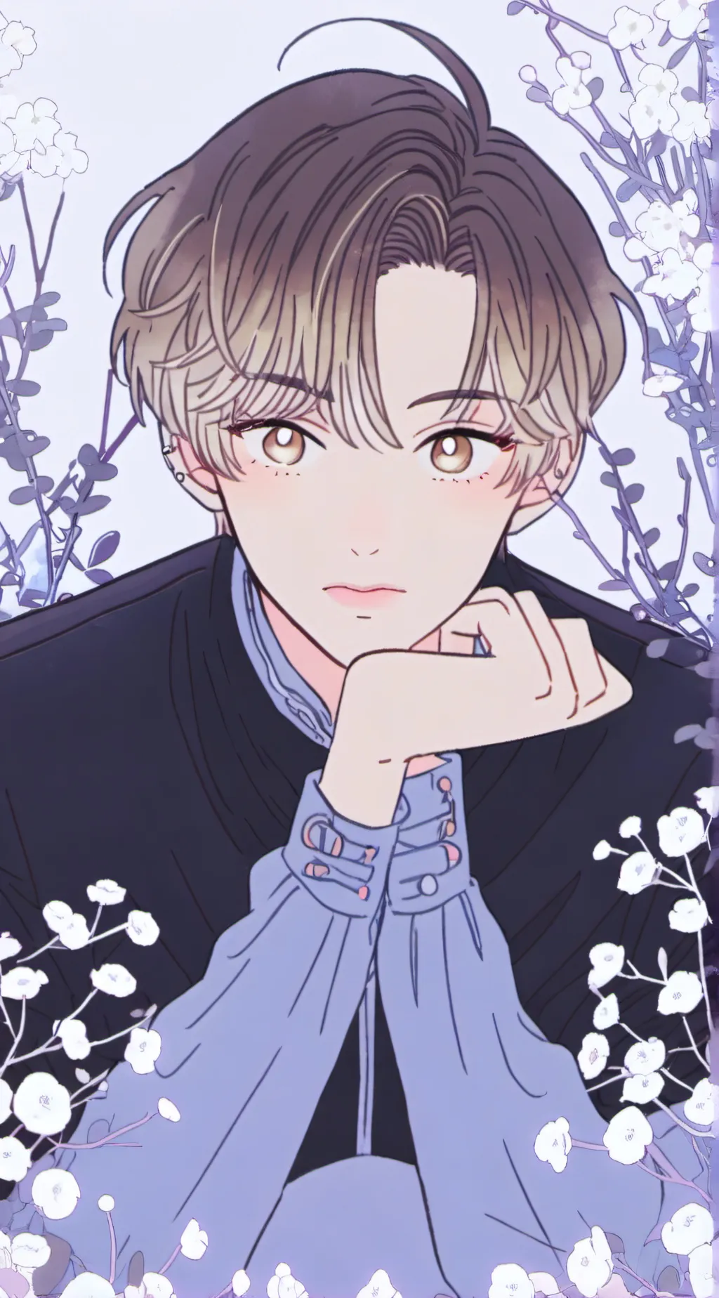 ai character: Kai Davis (#8) background