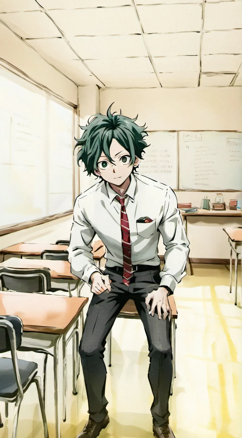 ai character: MHA ocs background