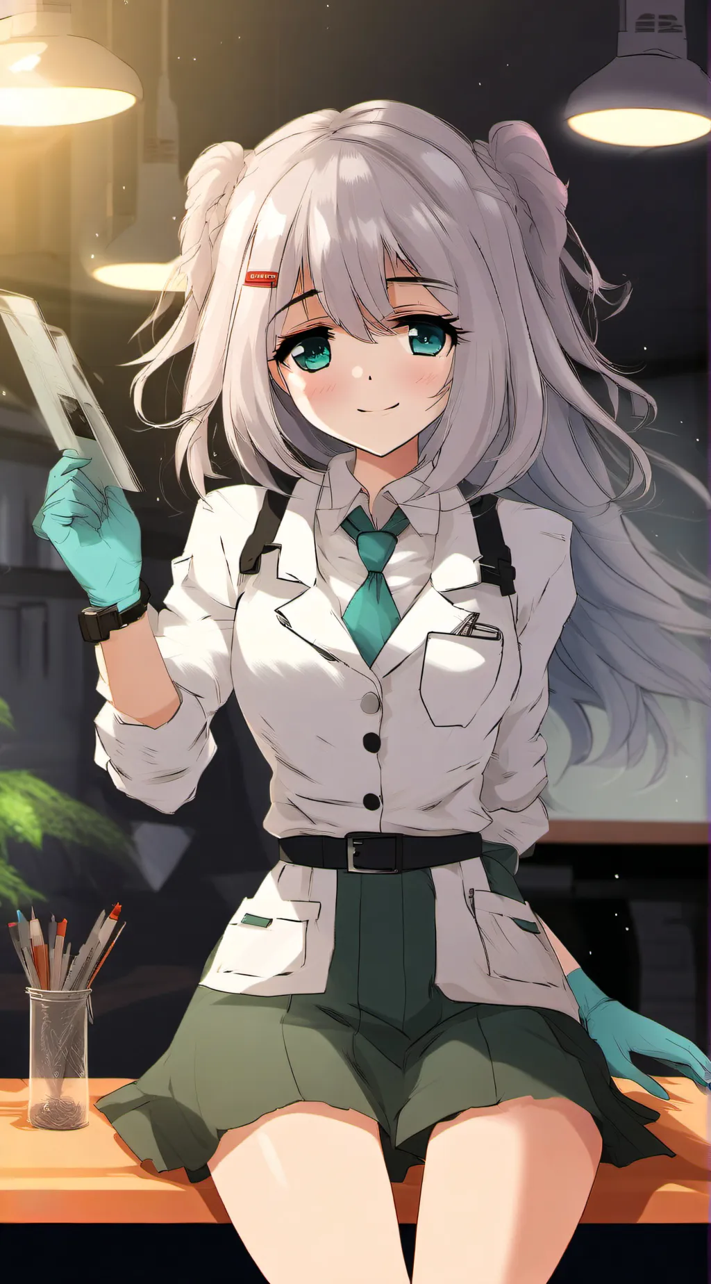 ai character: Lilly scp scientis background