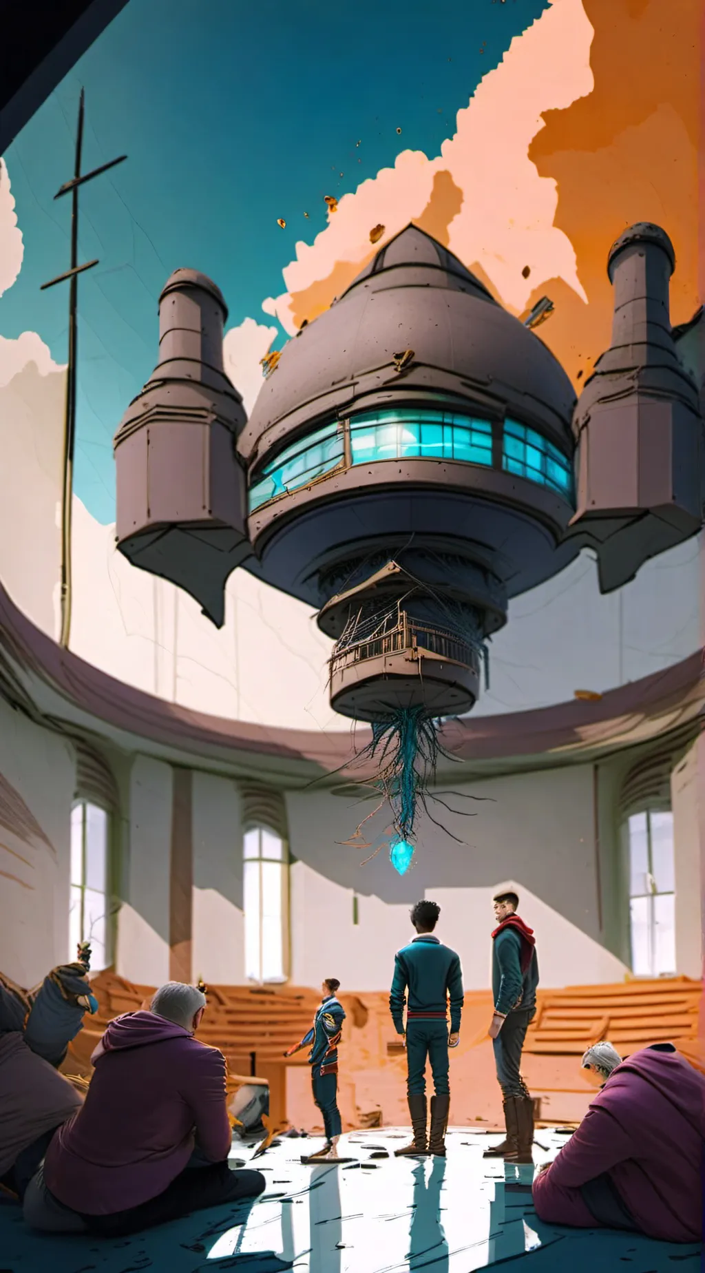 ai character: Supers Academy  background