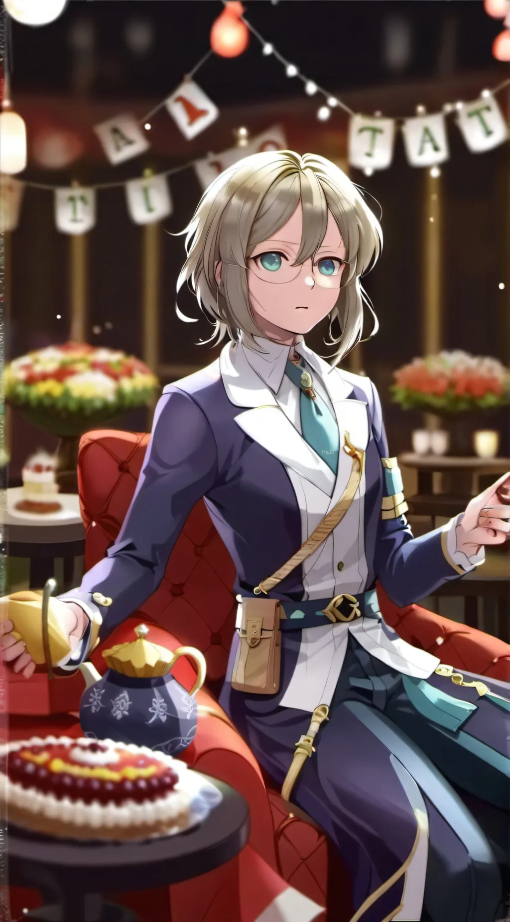 ai character: Kai  background